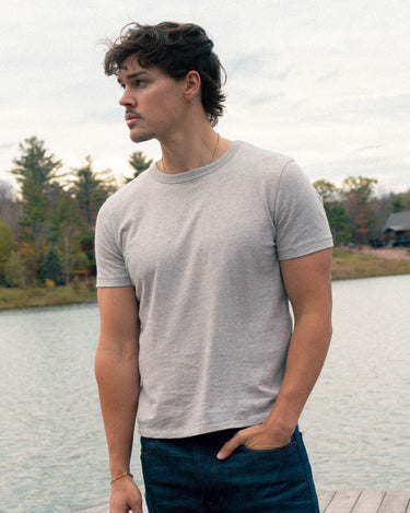 Merlot + Heather Grey + Pesto