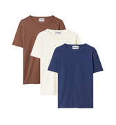 Coffee + Navy + Cream