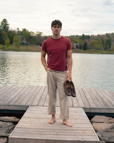 Merlot + Heather Grey + Pesto