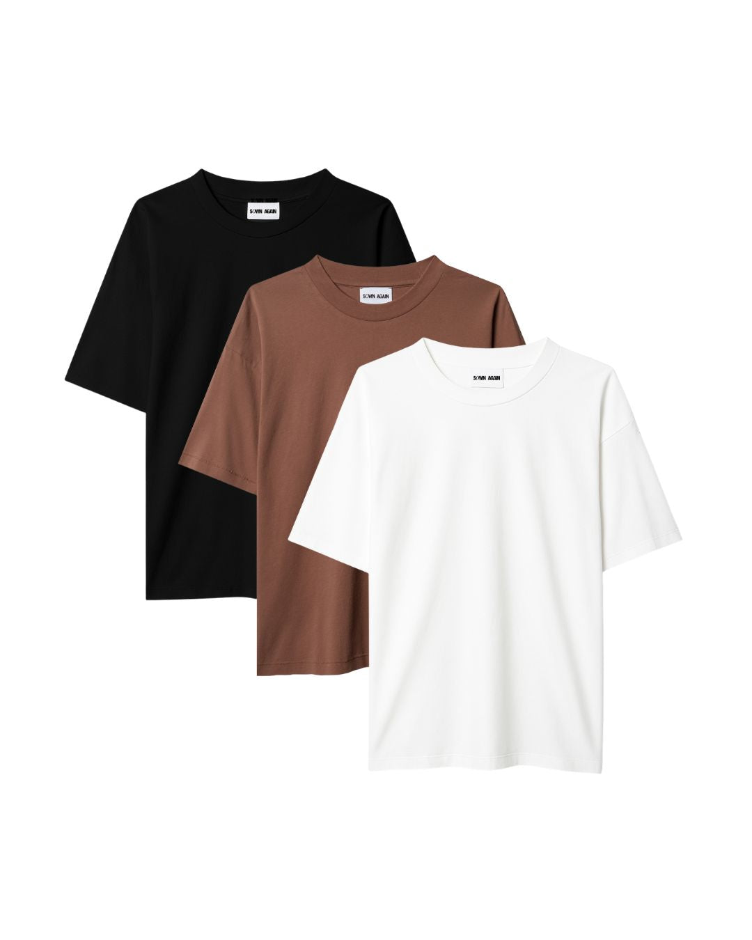 Coffee + White + Vintage Black