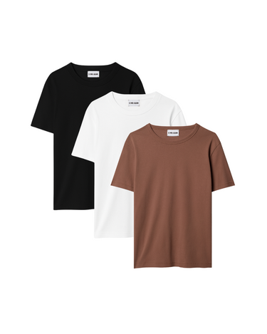Coffee + White + Vintage Black