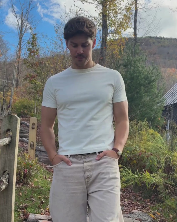 Coffee + Navy + Cream